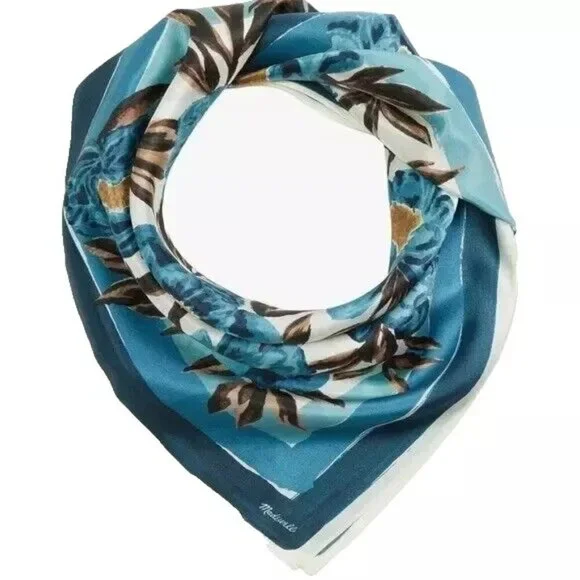 Madewell Accessories Madewell Womens Oversized Silk Bandana